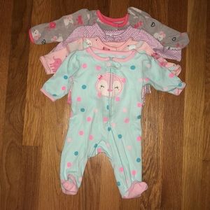 Baby girl sleepers